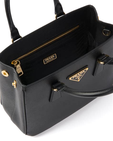 prada black saffiano leather mini backpack|saffiano leather prada galleria bag.